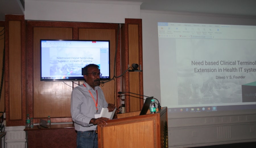 NRCeS user meet 2nd edition sees Healthelife delivering the keynote address.