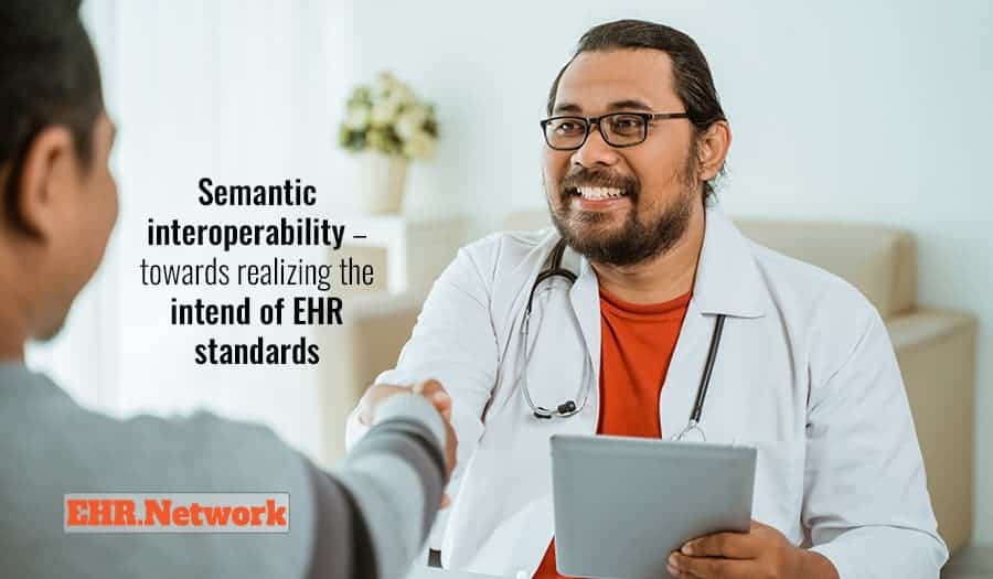 Semantic interoperability - towards realizing the intend of EHR standards