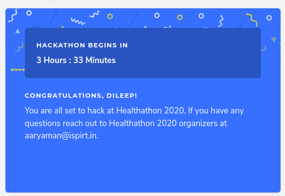 Healthelife team selected for the Healthathon 2020