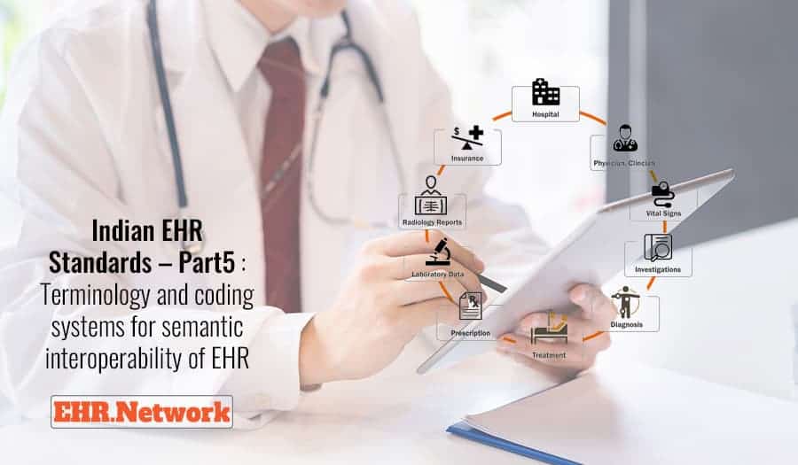 Indian EHR Standards – Part5 : Terminology and coding systems for semantic interoperability of EHR