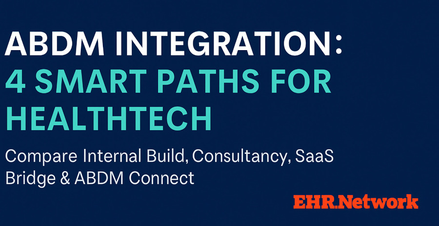 Comparison of ABDM integration options for healthtech